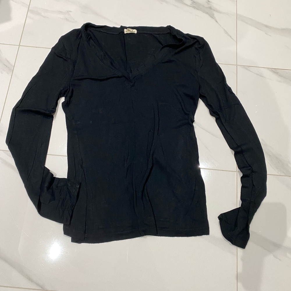Zenana Outfitters Midnight Long Sleeve Tee